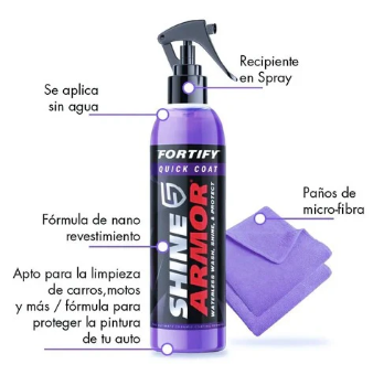 SHINE ARMOR - REVESTIMIENTO CERÁMICO PREMIUM CON SELLADOR