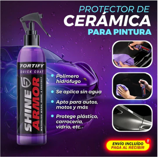 SHINE ARMOR - REVESTIMIENTO CERÁMICO PREMIUM CON SELLADOR